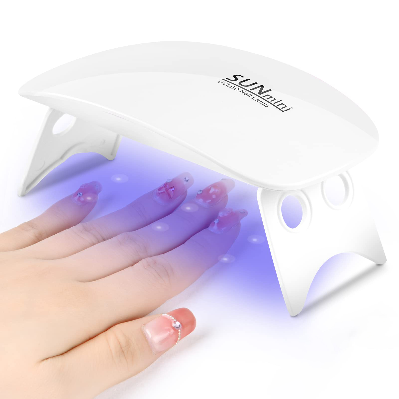 Uv Led Lamp Printer - Lampe UV portable 6 LED 6W,