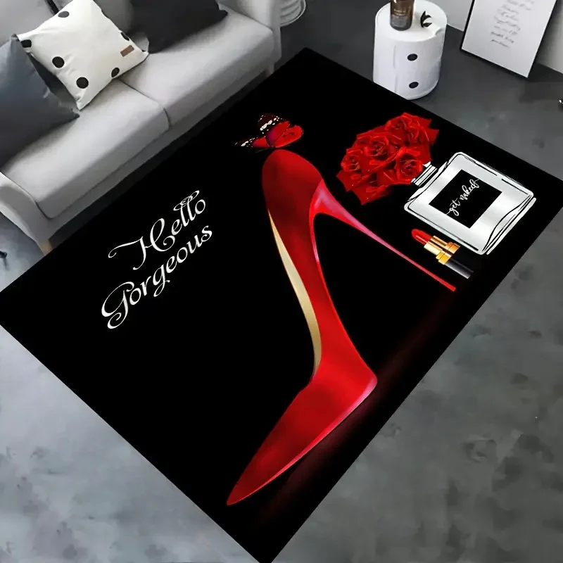 Commercial Printing Supplies - Tapis imprimé à motif talon haut