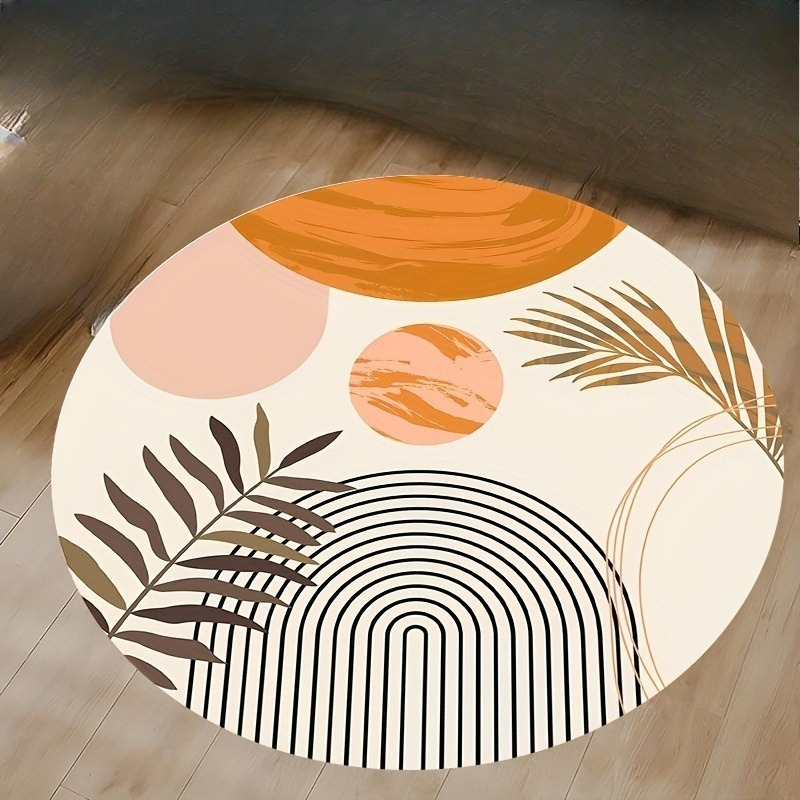 Wholesale Commercial Printing - Tapis circulaire moderne du milieu du