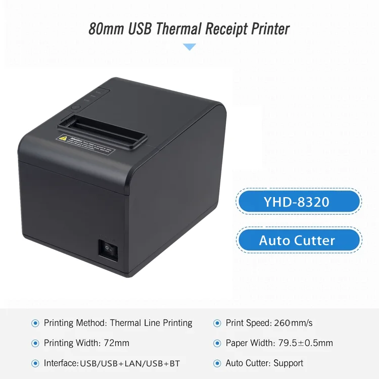 Commercial Print Model - 2026 YHDAA nouveau modèle POS imprimante