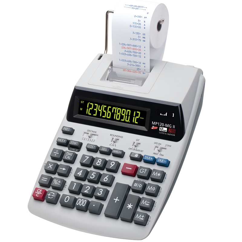 Commercial Printing Supplies - Calculatrice imprimable Calculatrice d'impression financière et