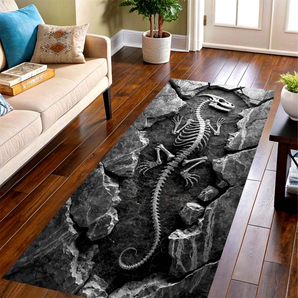 Wholesale Commercial Printing - Tapis de sol motif squelette de
