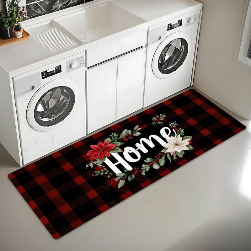 Tapis de Noël familial imprimé - Hall Commercial Printing avis et prix
