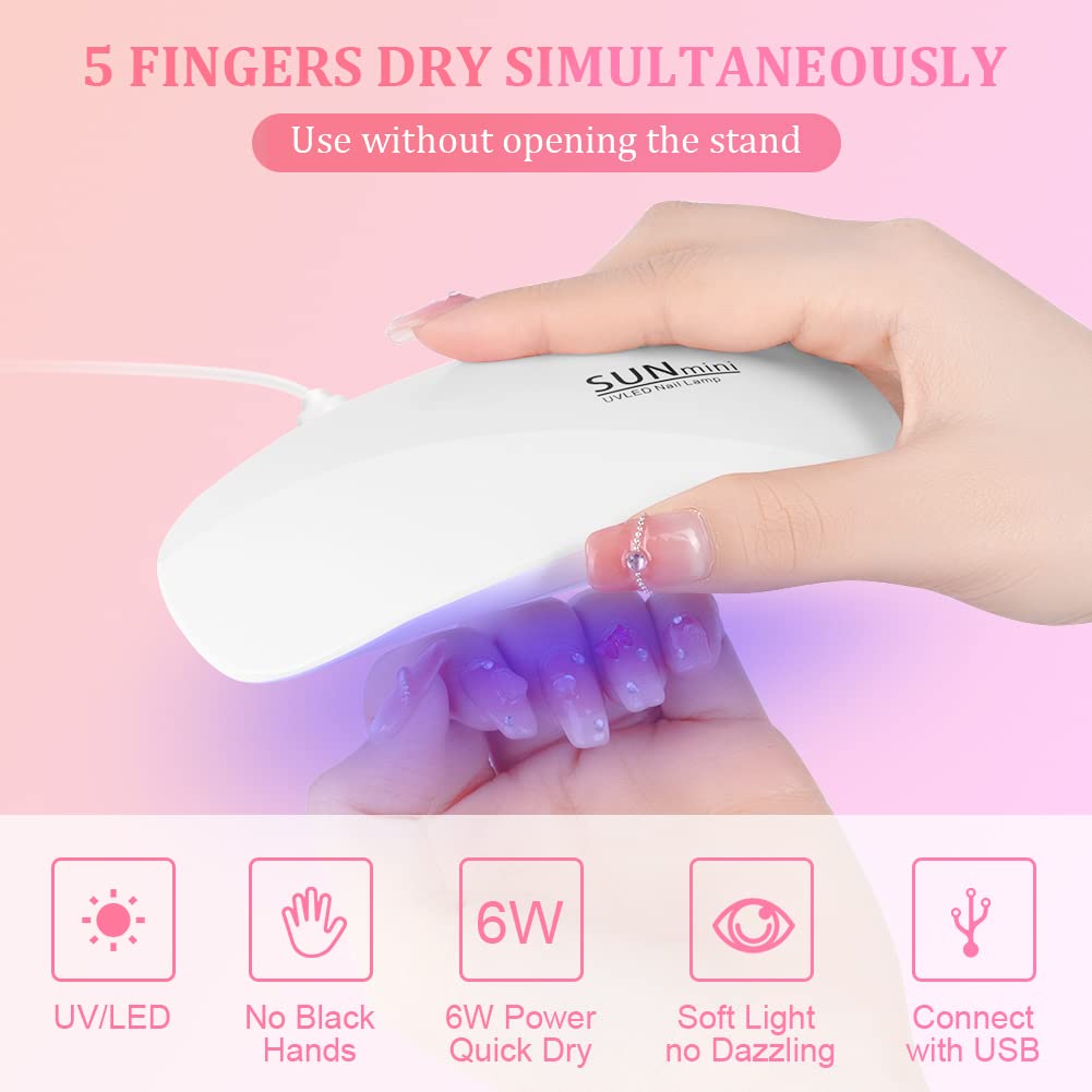 Lampe UV portable 6 LED 6W, mi - Uv Led Lamp Printer avis et prix
