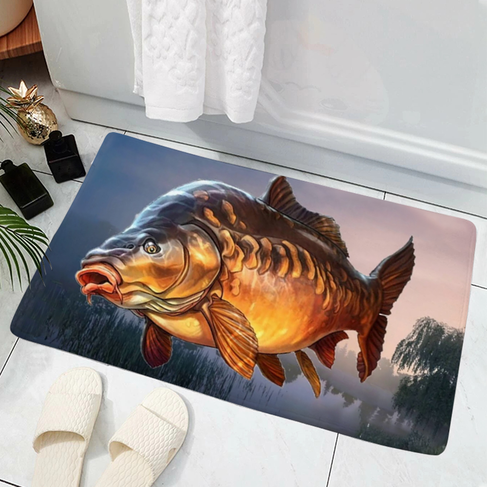 Tapis à motif poisson, modèle  - Commercial Print Model avis et prix