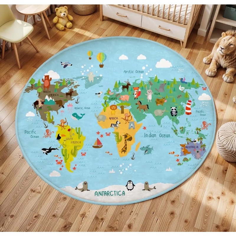   Tapis de sol rond imprimé ca - Wholesale Commercial Printing avis et prix