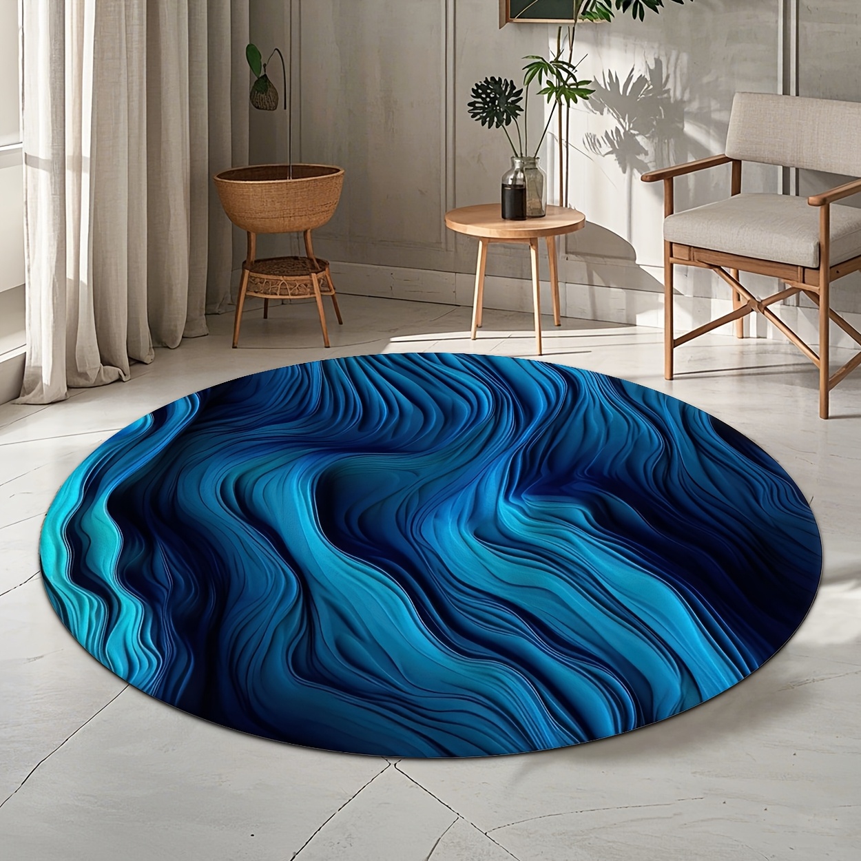 Tapis circulaire blanc avec ai - Wholesale Commercial Printing avis et prix
