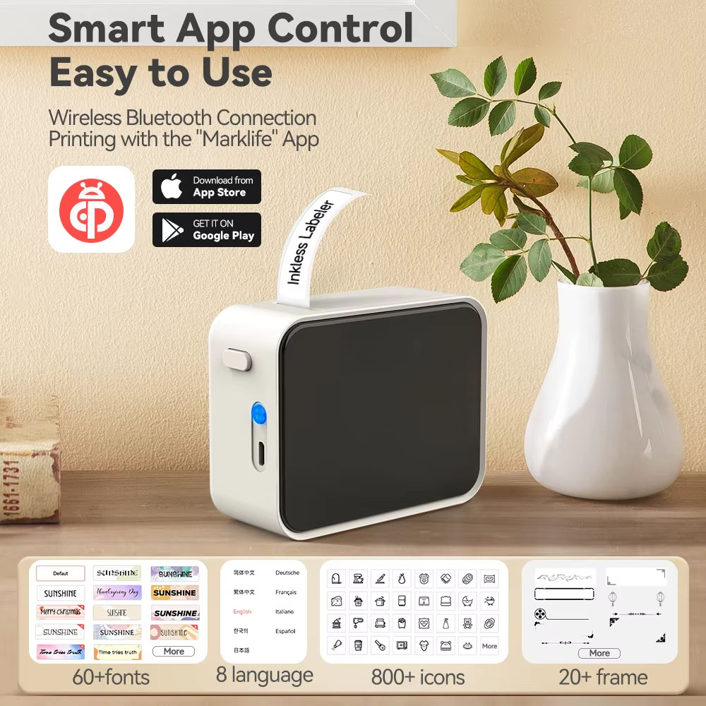 Marklife P15 Imprimante d'étiq - Commercial Printing Machine Price avis et prix