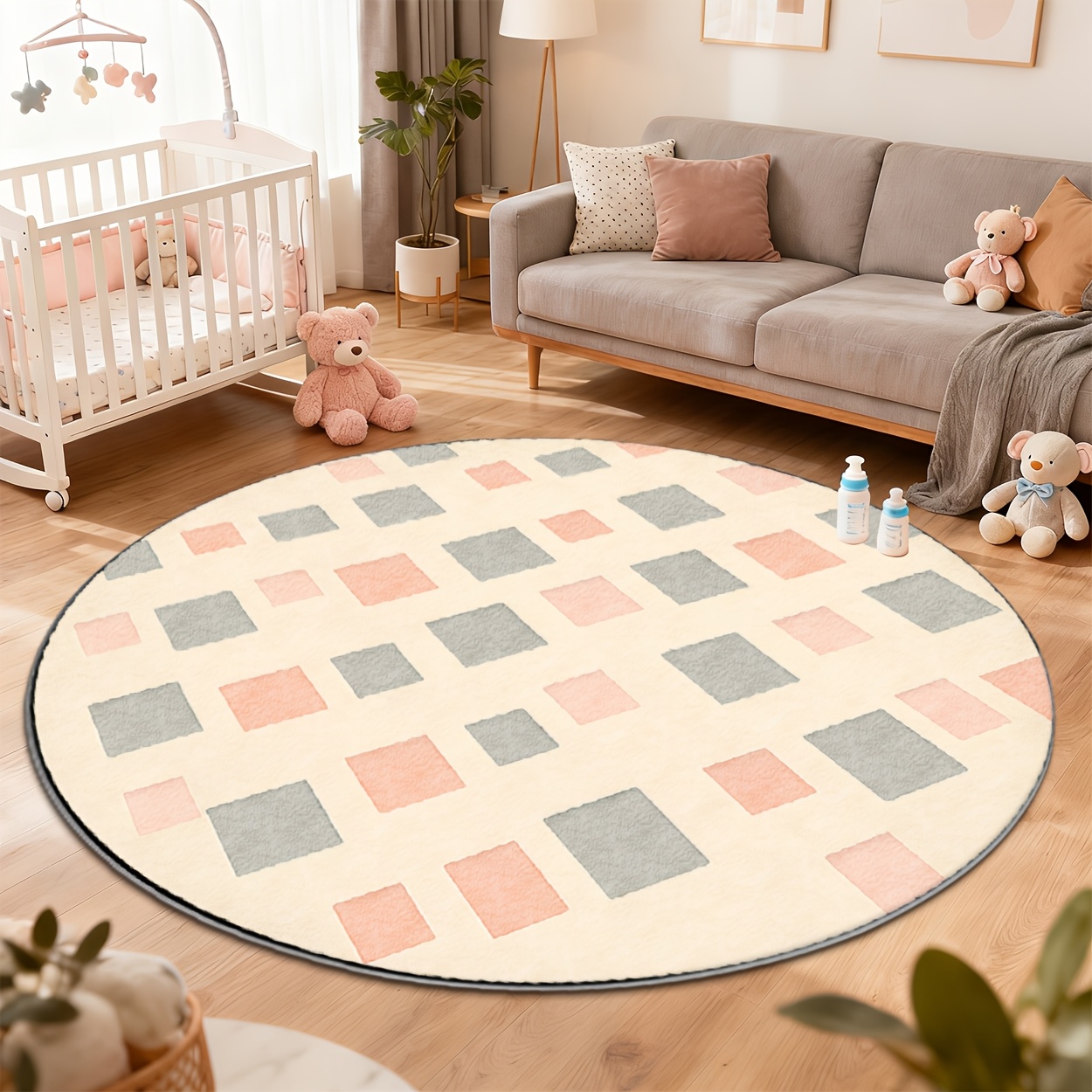 Tapis de sol rond moderne et m - Wholesale Commercial Printing avis et prix