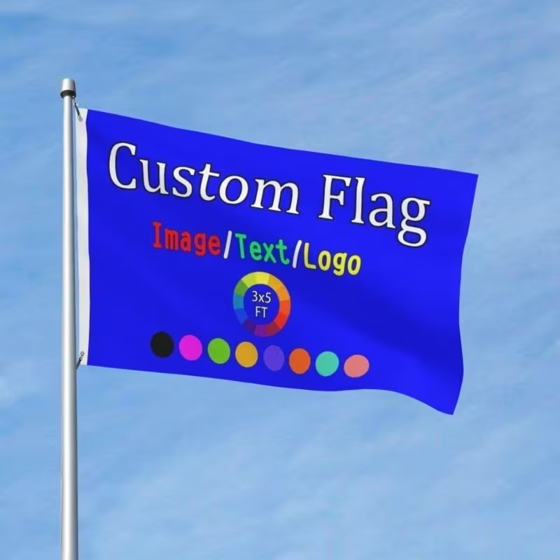 Drapeau personnalisé avec logo - Commercial Printing Supplies avis et prix