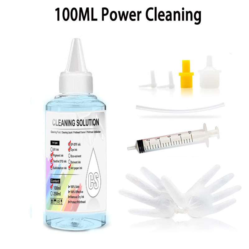 Kit de liquide de nettoyage 10 - Sublimation Ink 100Ml avis et prix