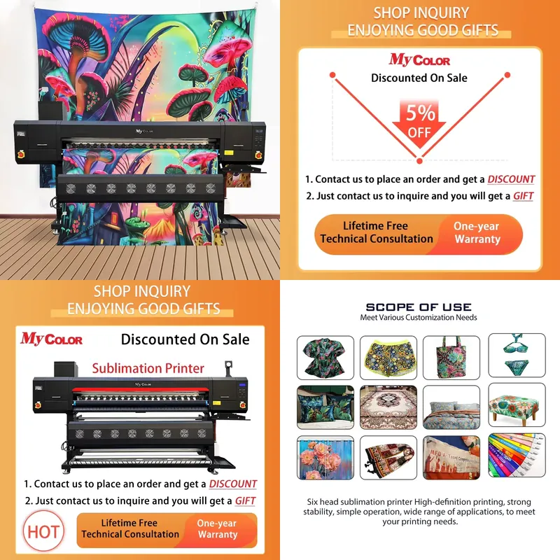 Imprimante à sublimation grand - Large Format Sublimation Printer avis et prix