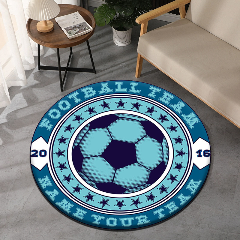 Tapis rond thème Football, Sty - Wholesale Commercial Printing avis et prix