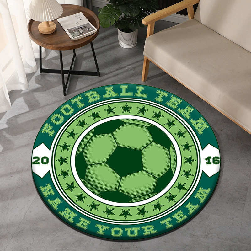 Tapis rond thème Football, Sty - Wholesale Commercial Printing avis et prix